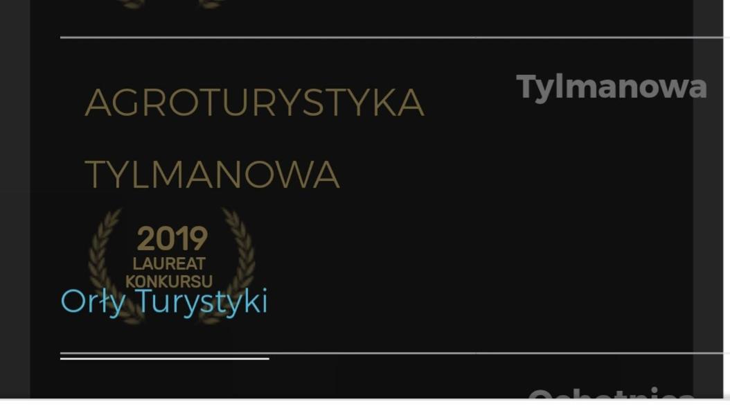 Agroturystyka Tylmanowa 빌라 외부 사진